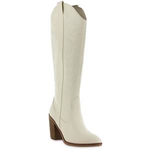 MIA Cream Knee-High Boots